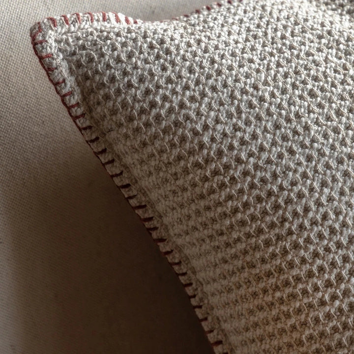 Aria Textured Cushion - Cream