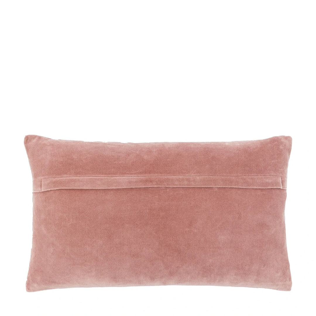 Sana Velvet Cushion - Mauve