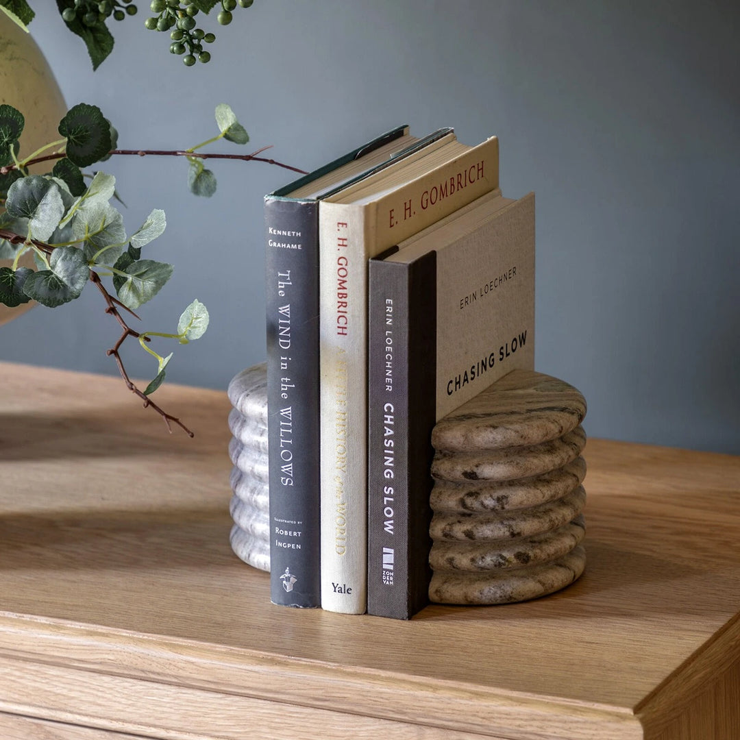 Oslo Marble Bookends