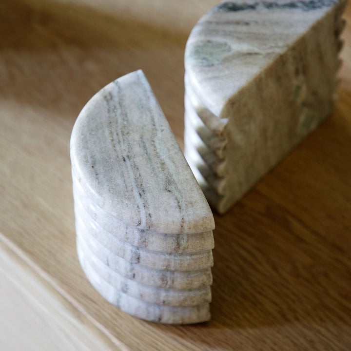 Oslo Marble Bookends