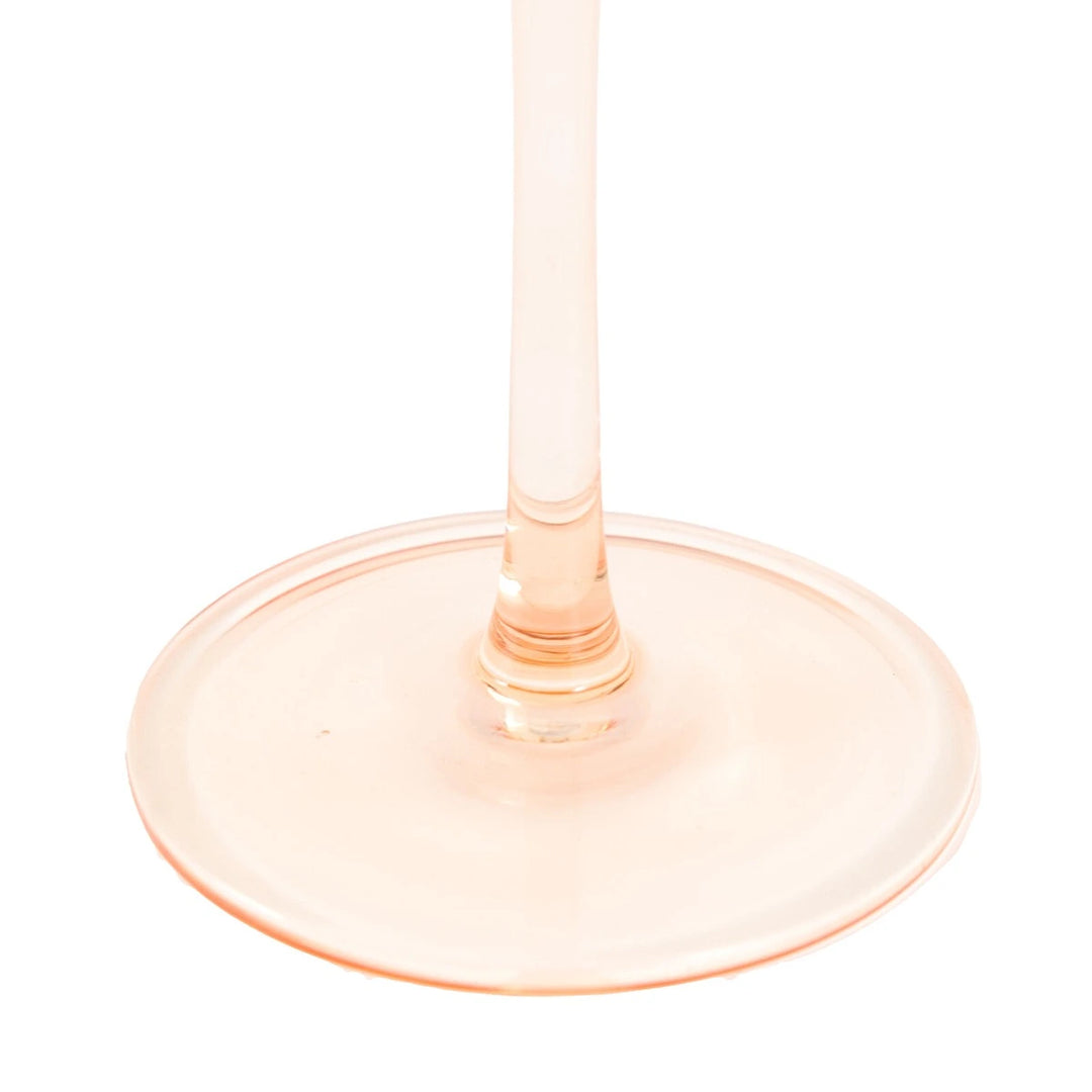 Set of 4 Coupe Glasses - Amber