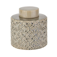 Hill Interiors Seville Collection Marrakesh Urn in Grey