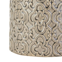 Hill Interiors Seville Collection Marrakesh Urn in Grey