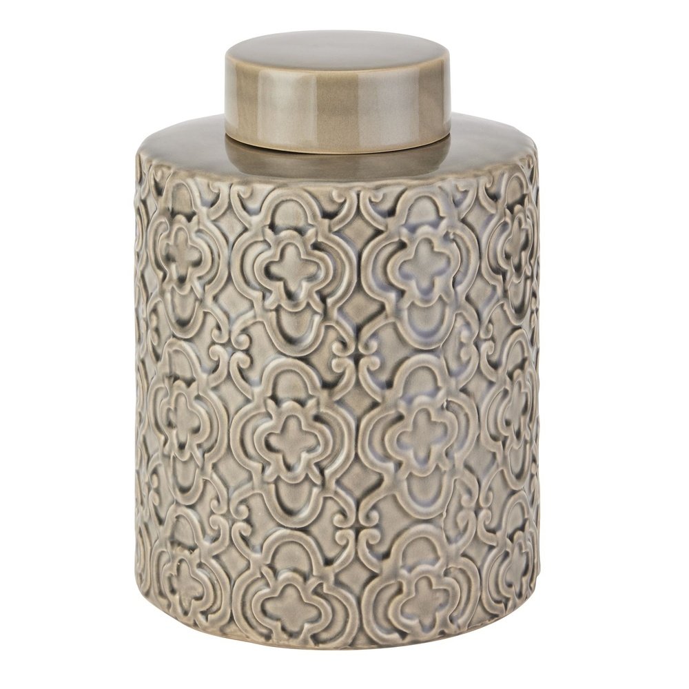 Hill Interiors Seville Collection Marrakesh Urn in Grey