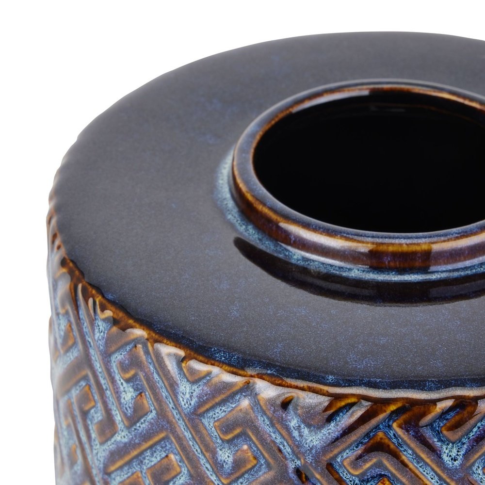 Hill Interiors Seville Collection Indigo Azero Urn