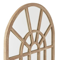 Hill Interiors Copgrove Collection Arched Paned Wall Mirror