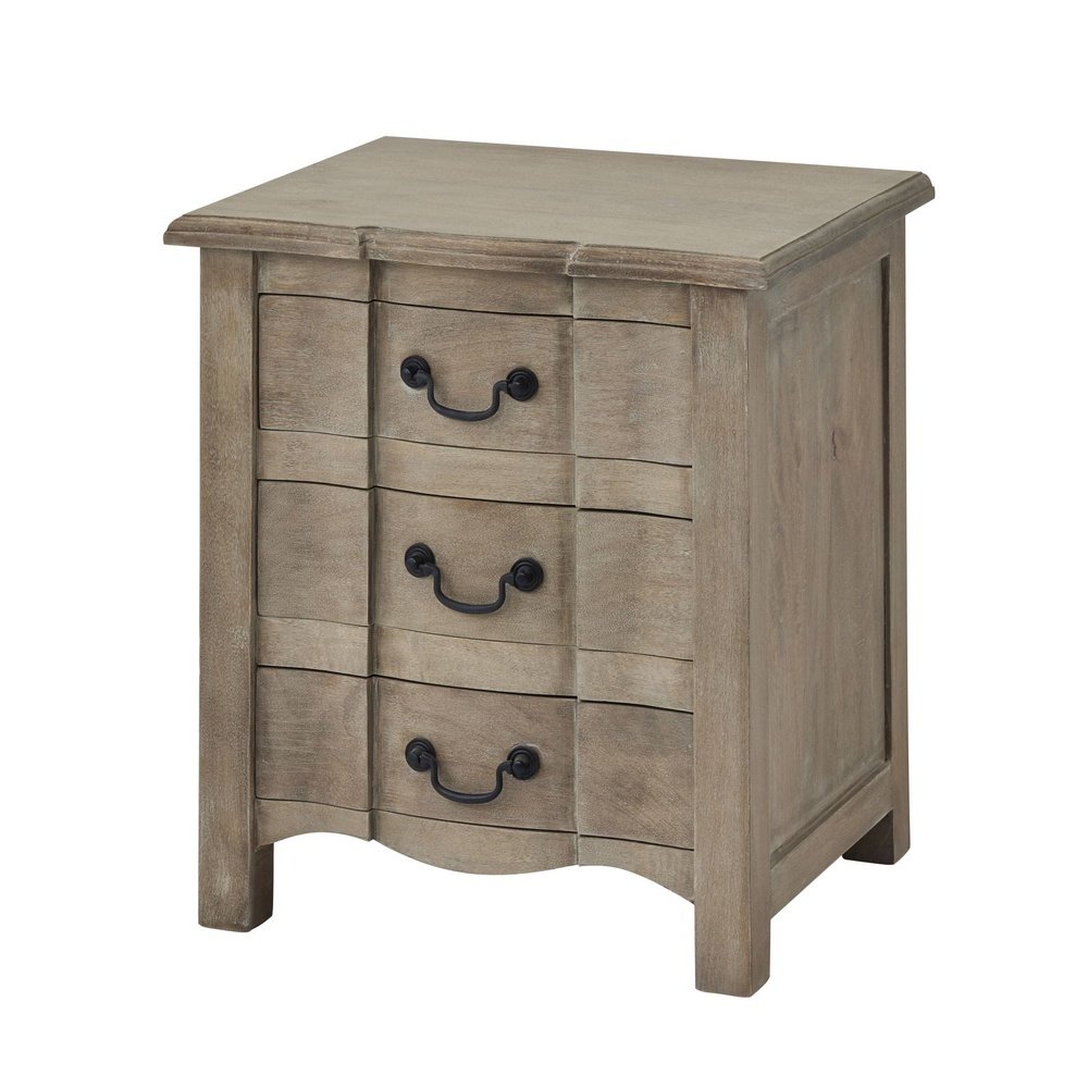 Copgrove Collection 3 Drawer Bedside Table Hill 1
