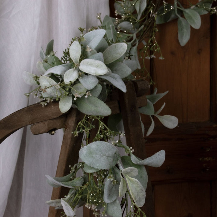 Lambs Ear And Wax Flower Winter Garland Hill 1