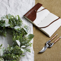 Hill Interiors LED Winter Wreath with Eucalyptus and Lambs Ear