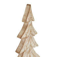 Hill Interiors Carved Wood Christmas Tree - Large