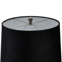 Hill Interiors Black Dapple Acanthus Lamp