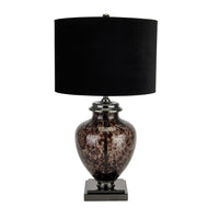 Hill Interiors Black Dapple Perugia Lamp