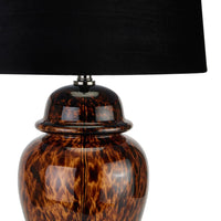 Hill Interiors Amber Dapple Acanthus Lamp