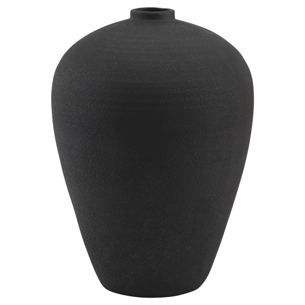 Hill Interiors Matt Black Tall Astral Vase