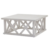 Hill Interiors Stamford Plank Collection Square Coffee Table