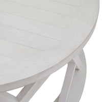 Hill Interiors Stamford Plank Collection Round Coffee Table