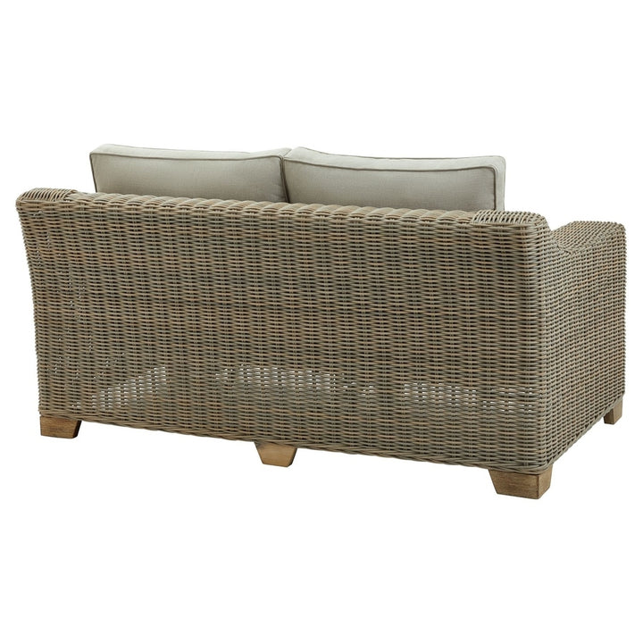 Capri Collection Outdoor 2 Seater Sofa - Beige Hill 5