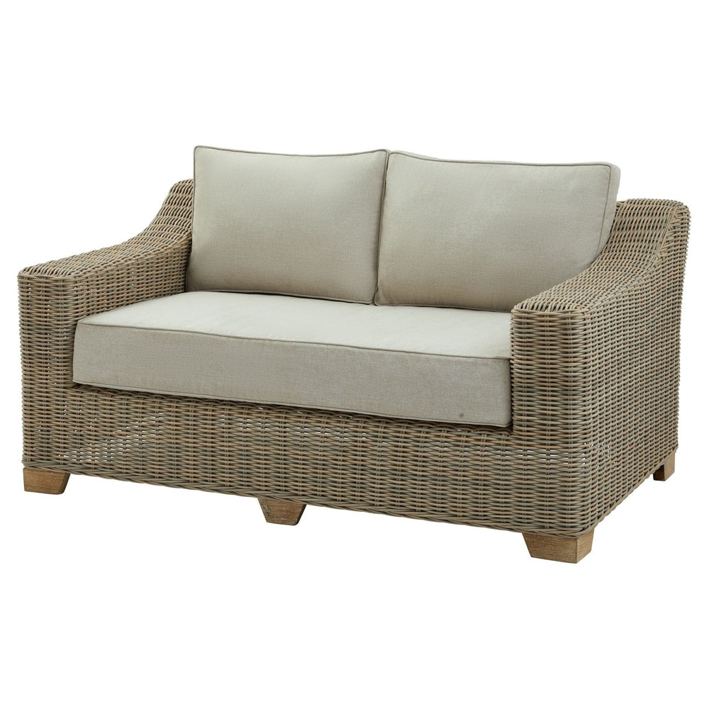 Capri Collection Outdoor 2 Seater Sofa - Beige Hill 1