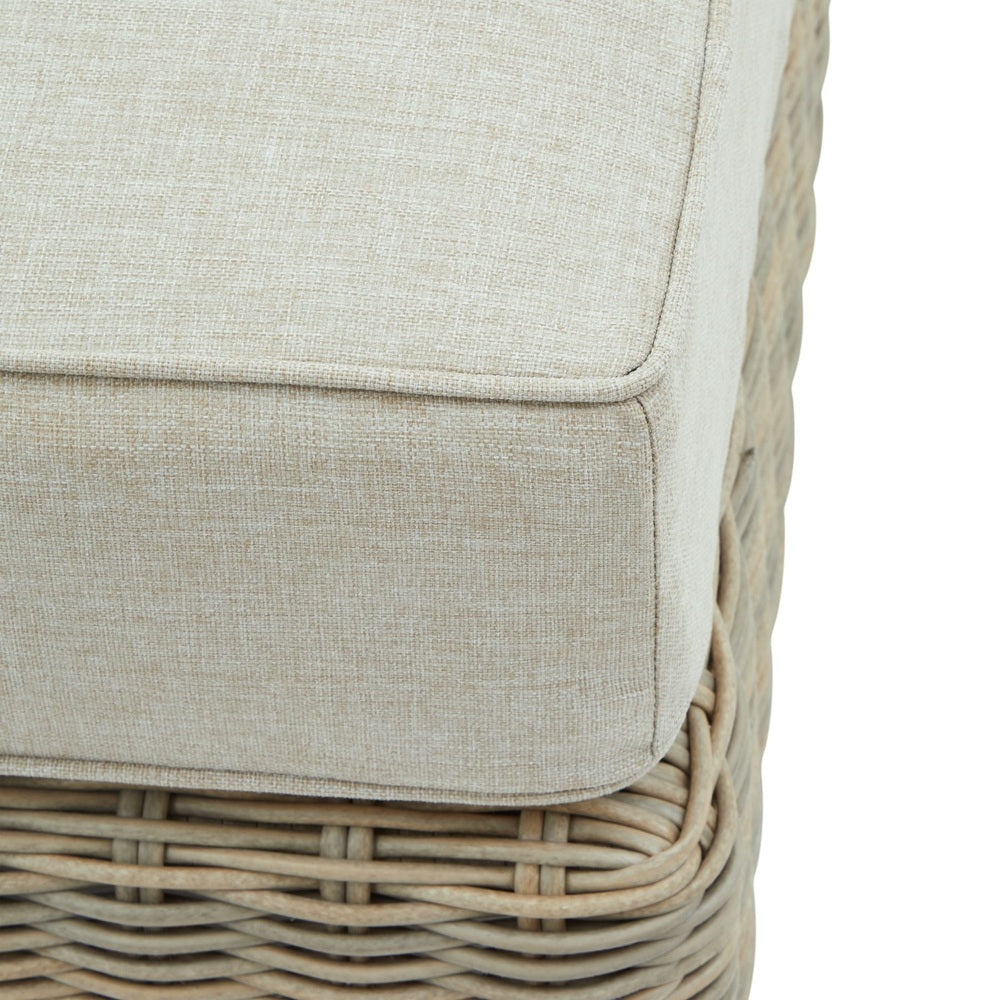 Capri Collection Outdoor Foot Stool - Beige Hill 4