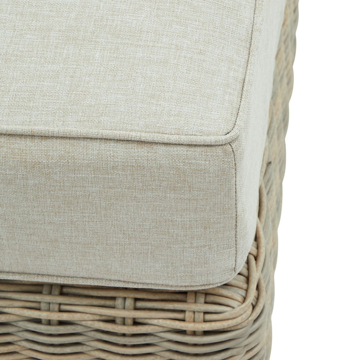 Capri Collection Outdoor Foot Stool - Beige Hill 4