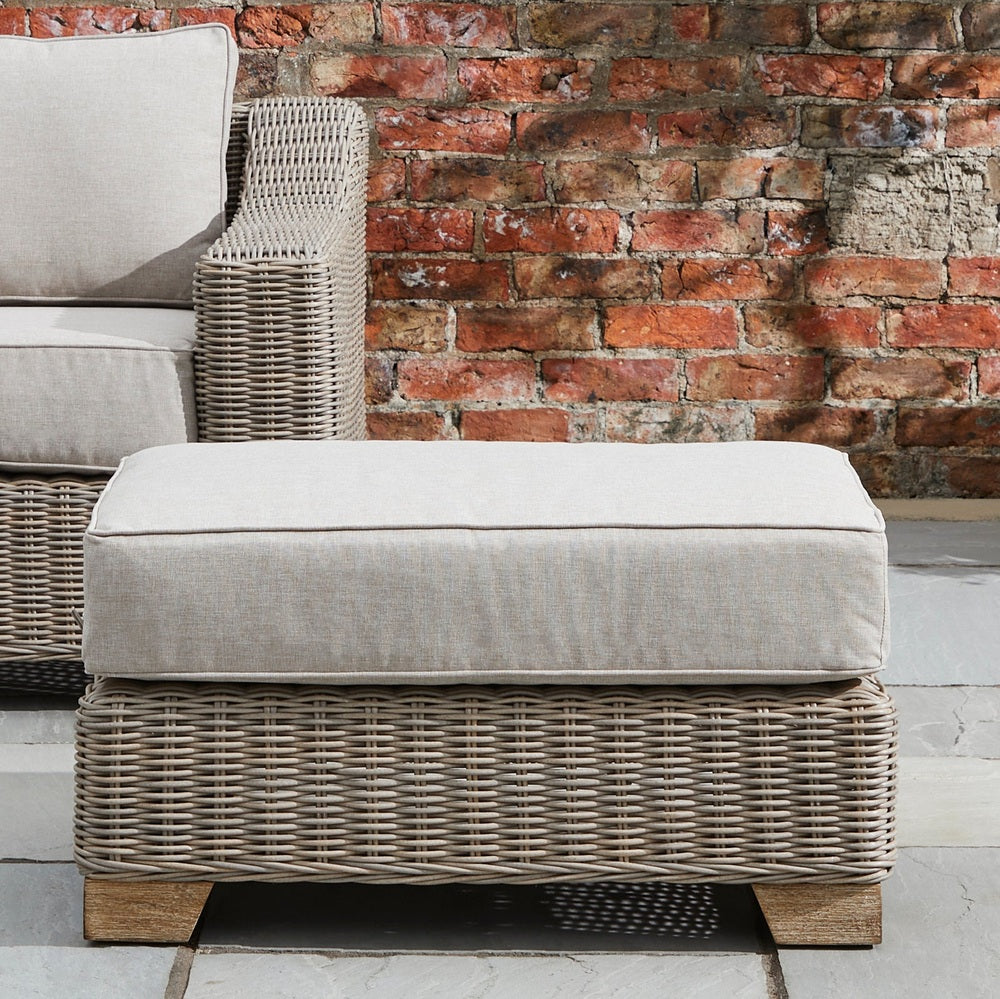 Capri Outdoor Foot Stool