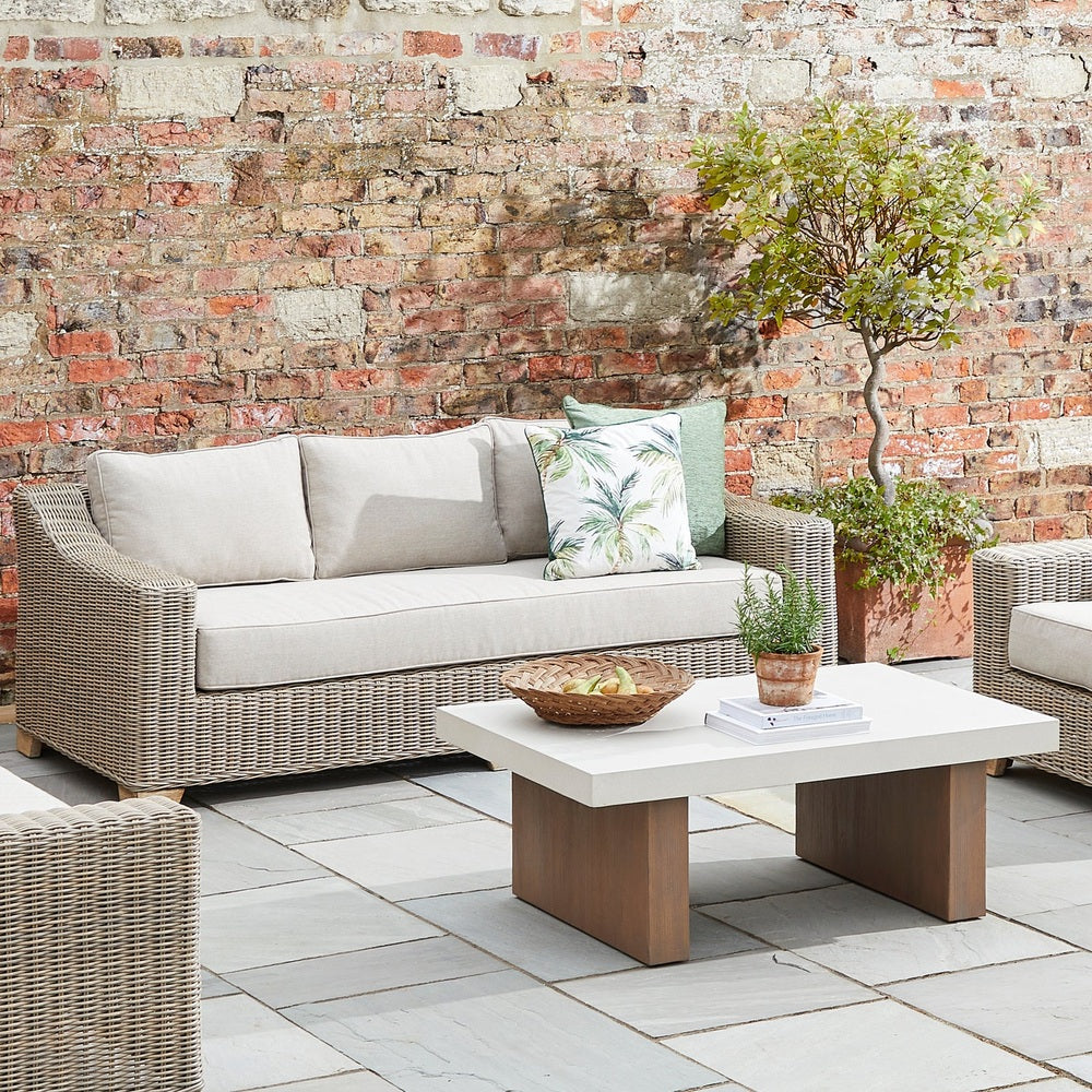 Capri Outdoor Three Seater Sofa