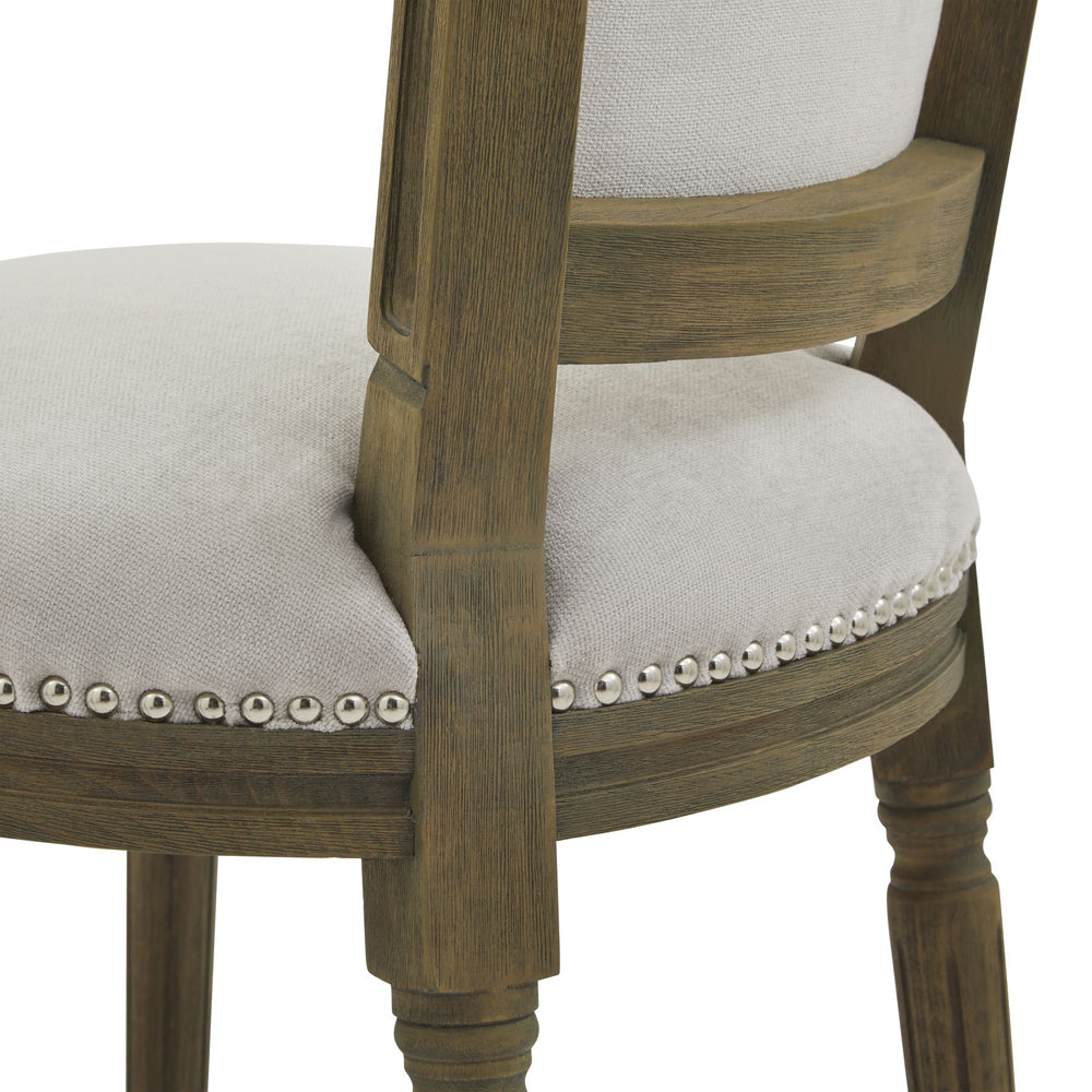 Hill Interiors Ripley Grey Dining Chair