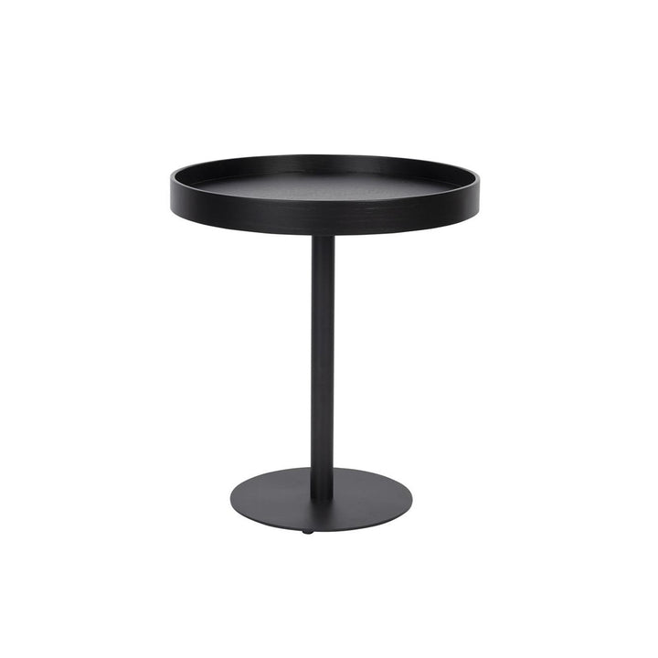 Yuri Round Side Table - Black Zuiver 1