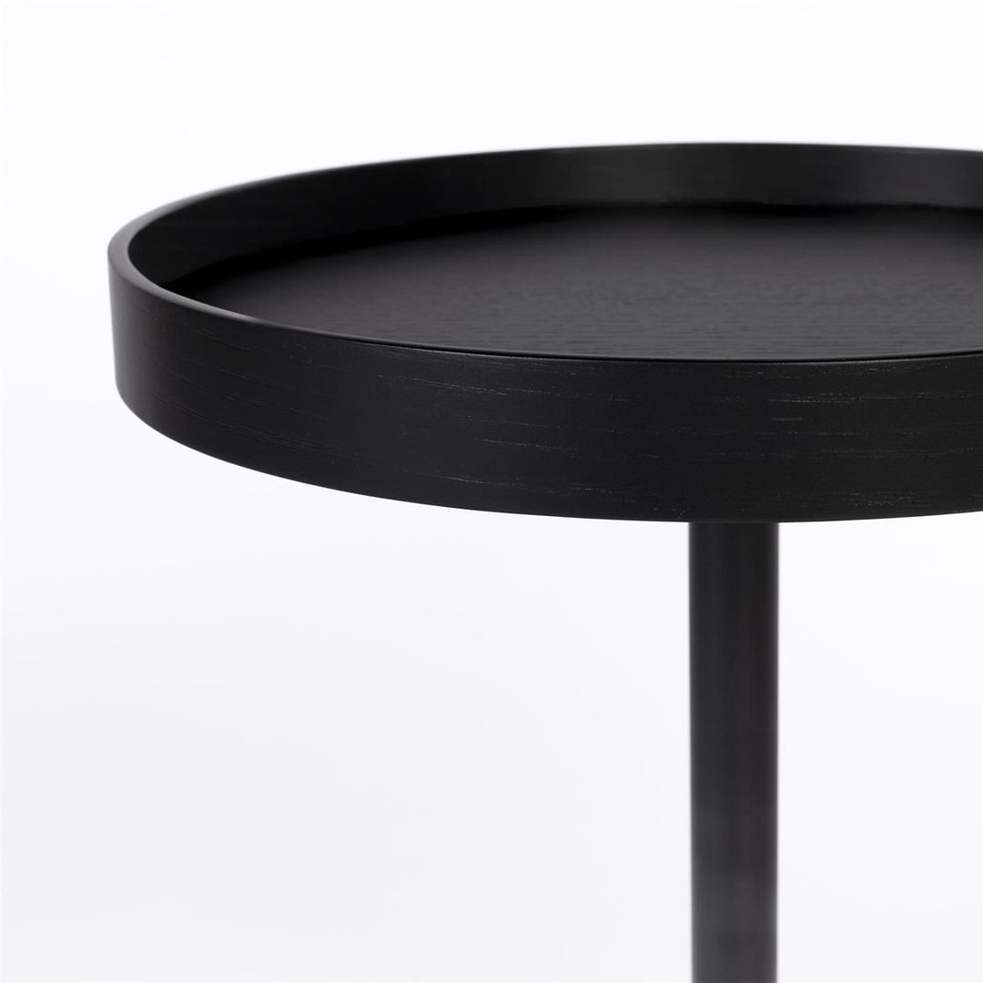 Yuri Round Side Table - Black Zuiver 3