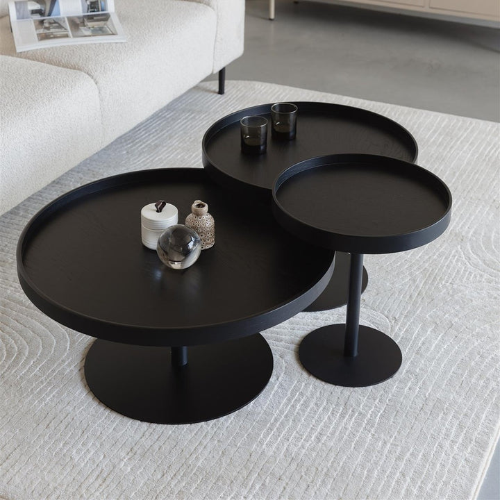 Yuri Round Side Table - Black Zuiver 14