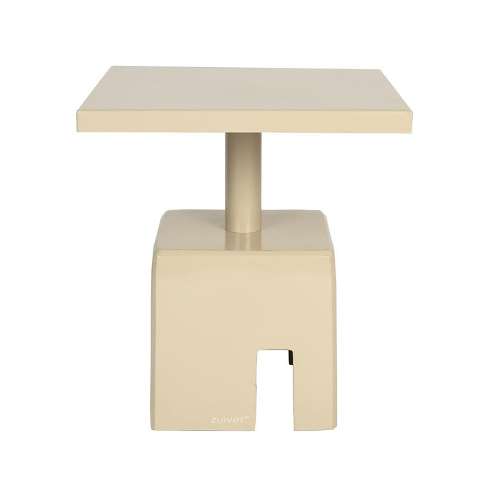Chubby Square Side Table - Beige Zuiver 1