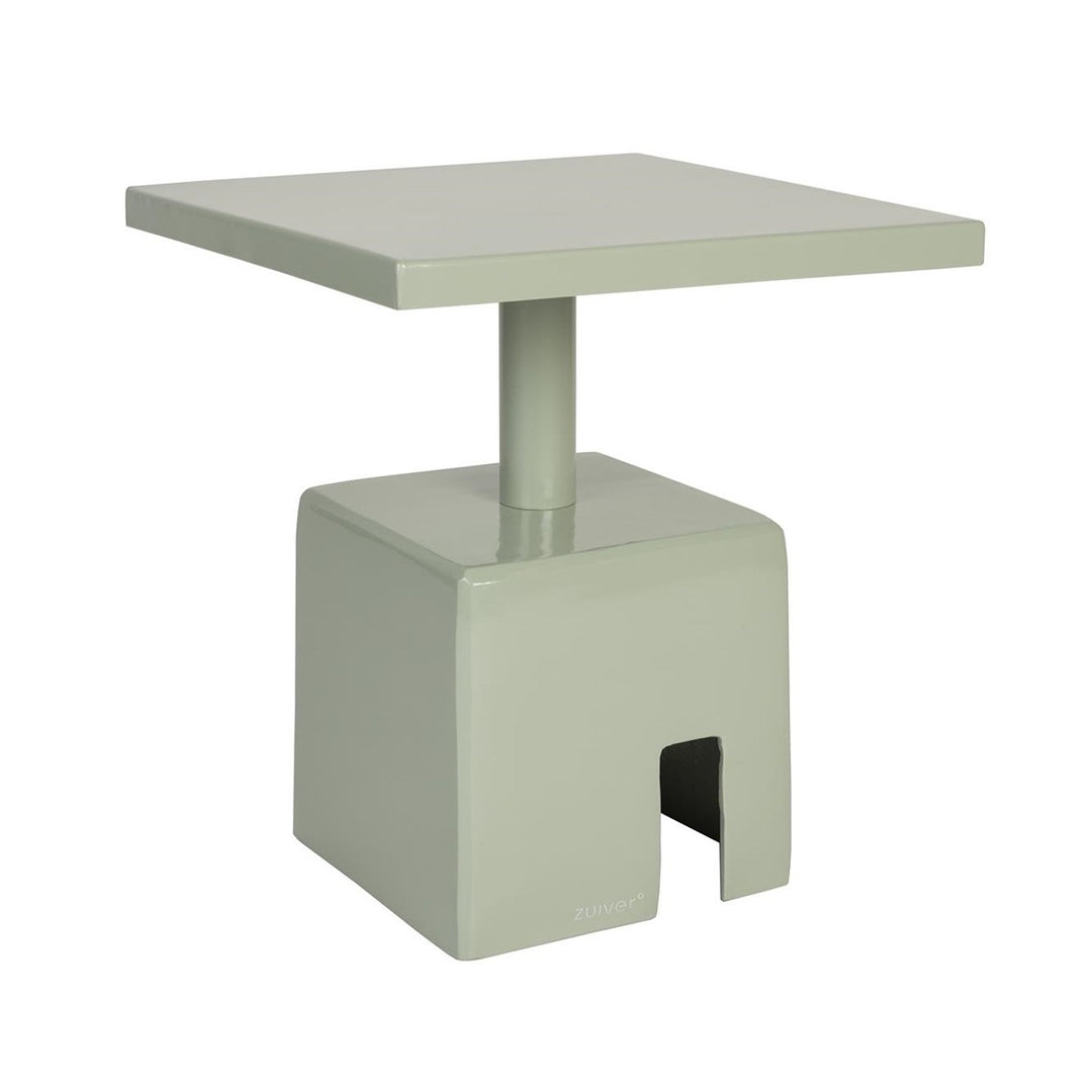 Chubby Square Side Table - Stone Green Zuiver 3