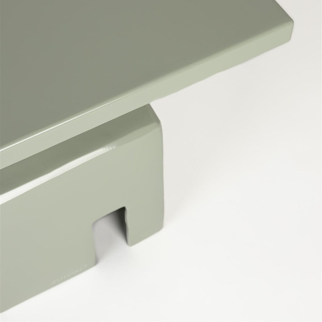 Chubby Square Side Table - Stone Green Zuiver 4