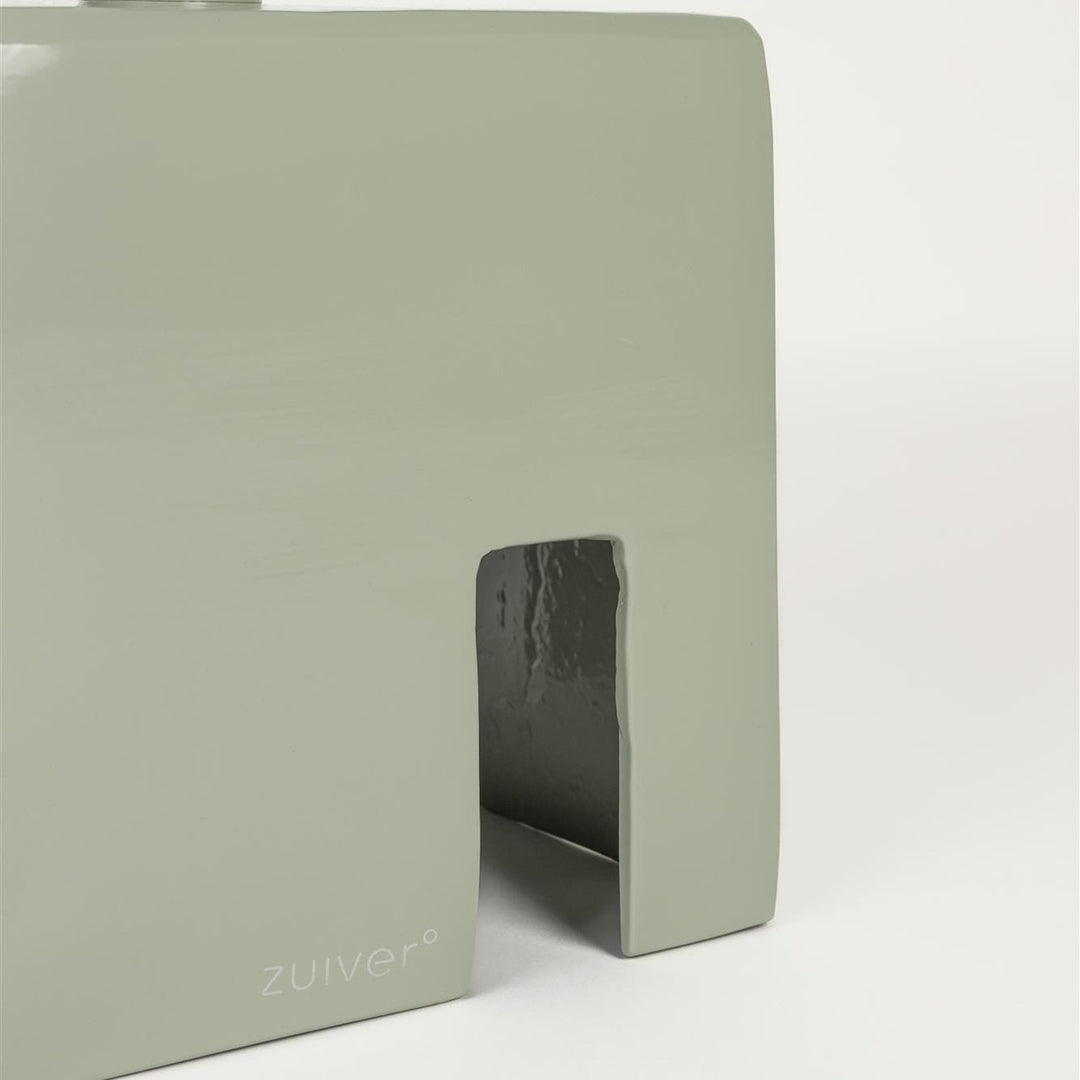 Chubby Square Side Table - Stone Green Zuiver 5