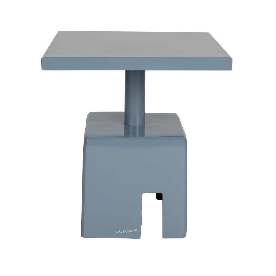 Chubby Square Side Table - Ocean Blue Zuiver 1