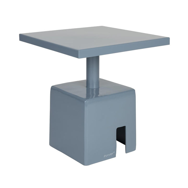 Chubby Square Side Table - Ocean Blue Zuiver 3
