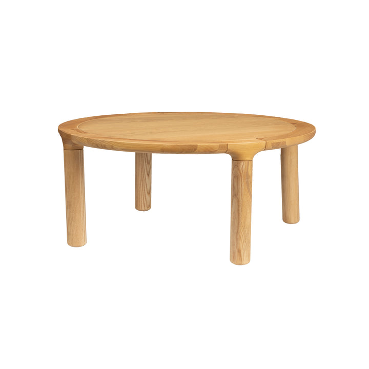 Storm Round Coffee Table - Natural Zuiver 1
