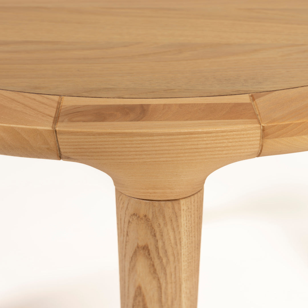 Storm Round Coffee Table - Natural Zuiver 3