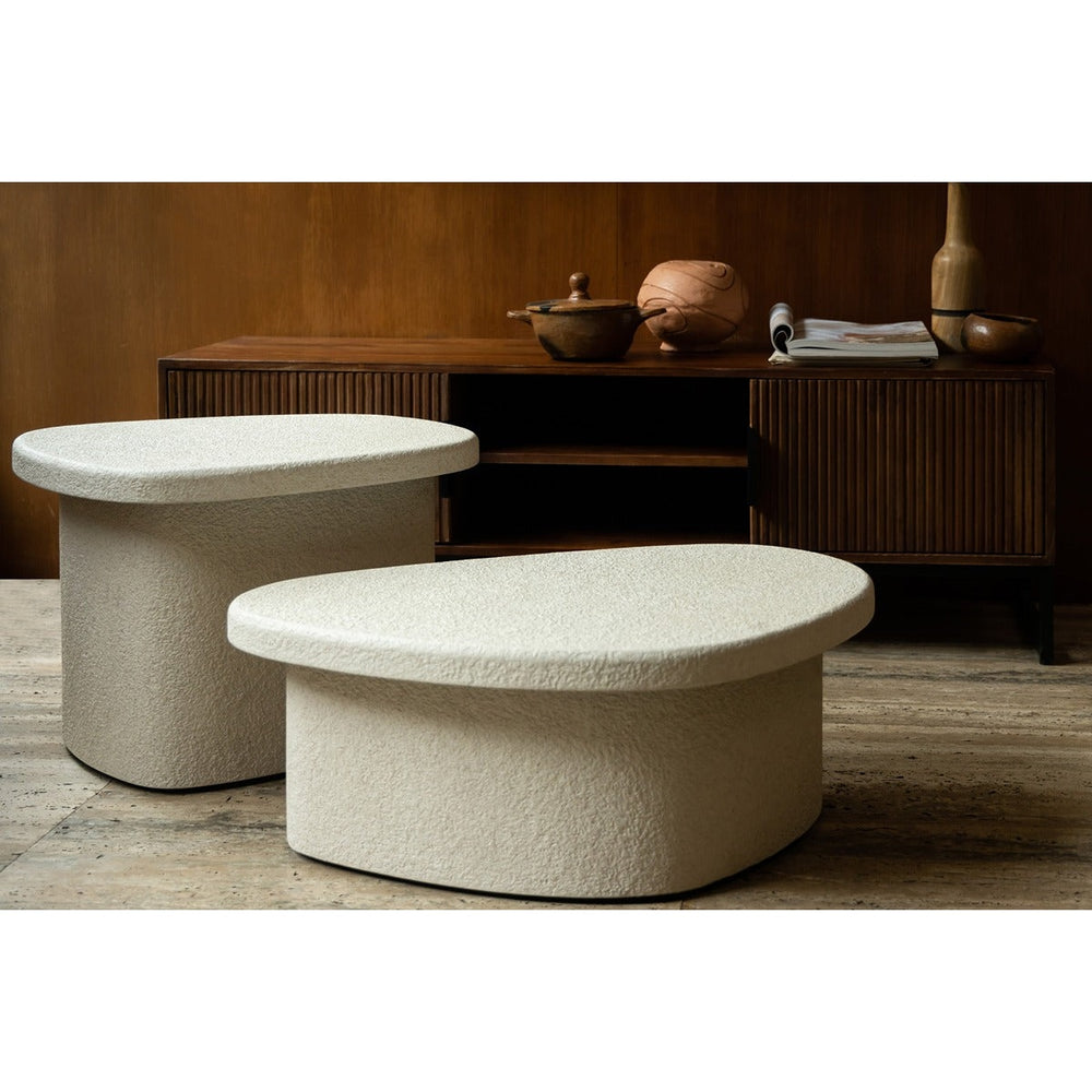 Veda High Marble Side Table - Natural Dutchbone 2