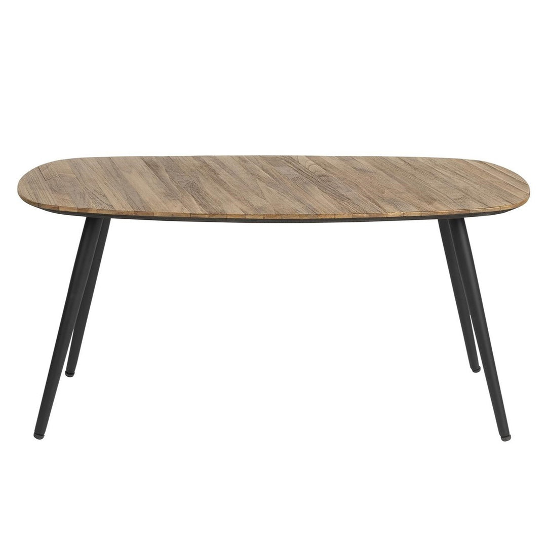 Gualdo Oval Coffee Table - Brown & Black Zuiver 1