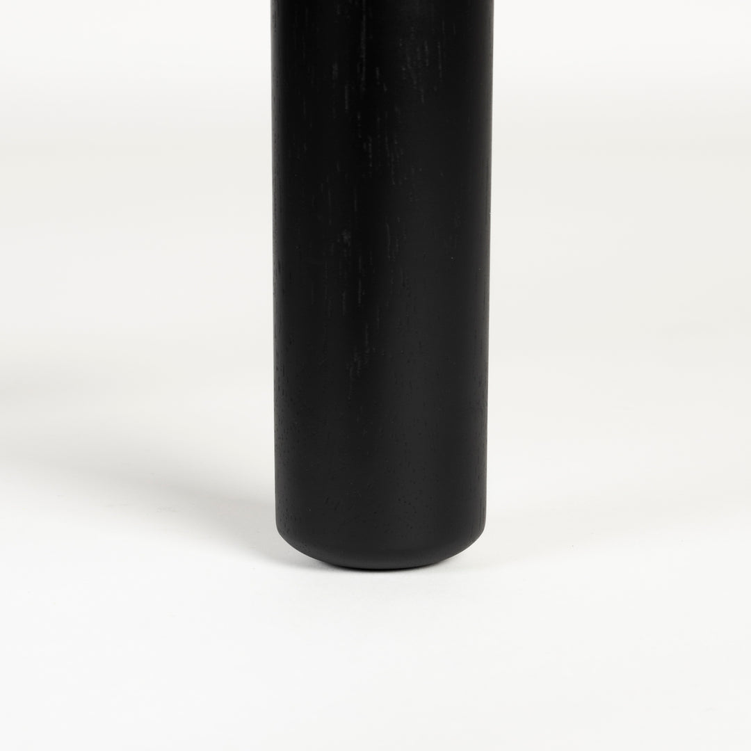 Storm Round Side Table - Black Zuiver 4