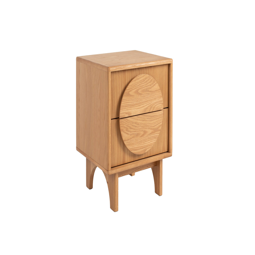 Groove Side Table / Bedside Table - Natural Oak Zuiver 2