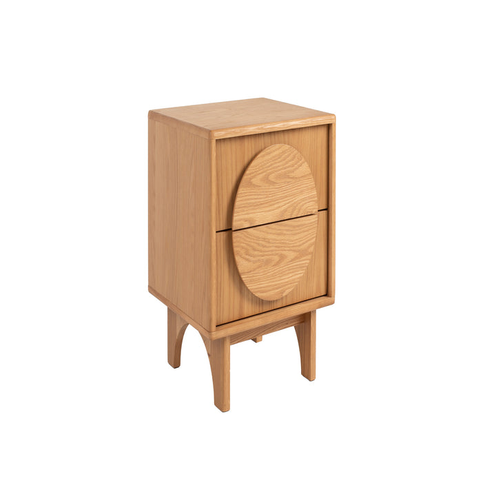 Groove Side Table / Bedside Table - Natural Oak Zuiver 2