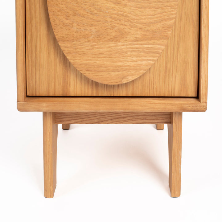 Groove Side Table / Bedside Table - Natural Oak Zuiver 6