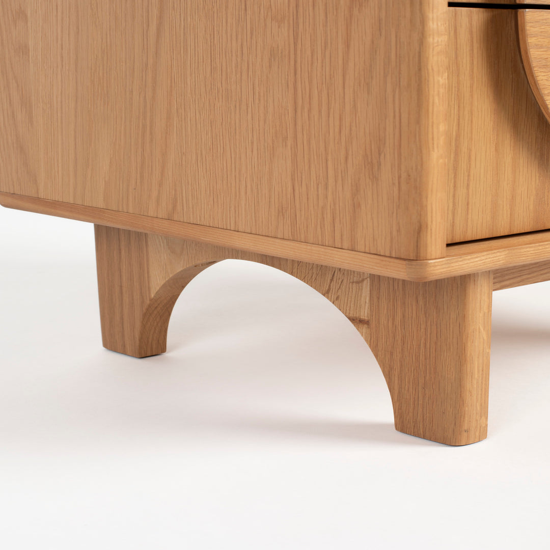 Groove Side Table / Bedside Table - Natural Oak Zuiver 7
