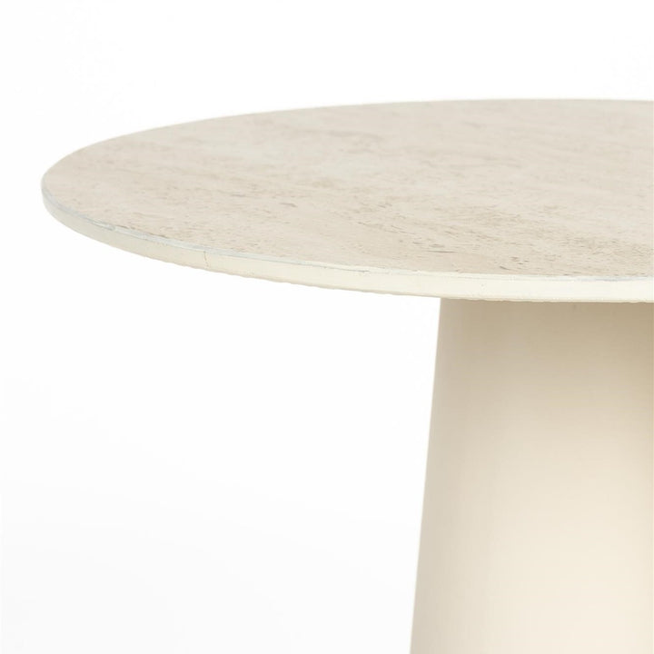 Joya Low Round Side Table - Beige Zuiver 3