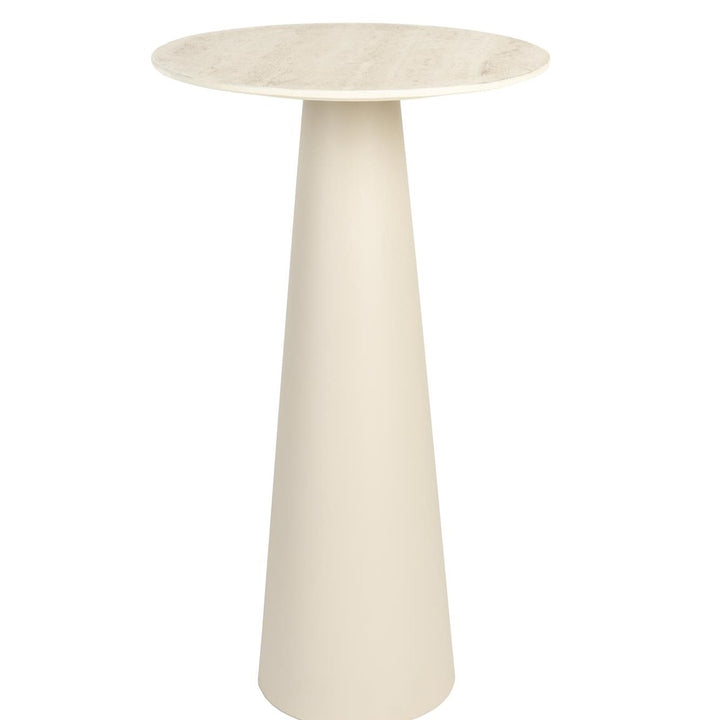 Joya High Round Side Table - Beige Zuiver 1