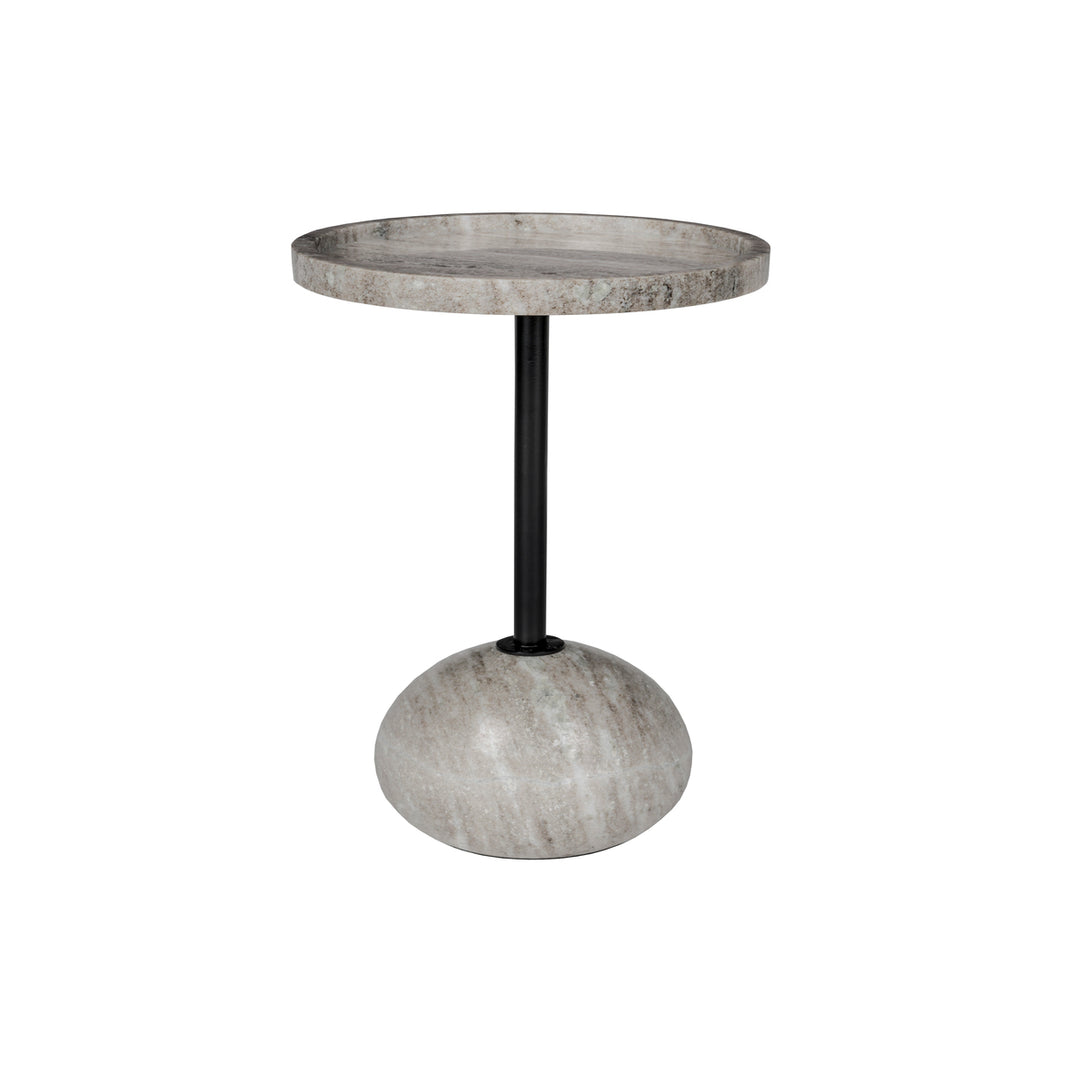 Cocktail Round Side Table - Black Zuiver 1