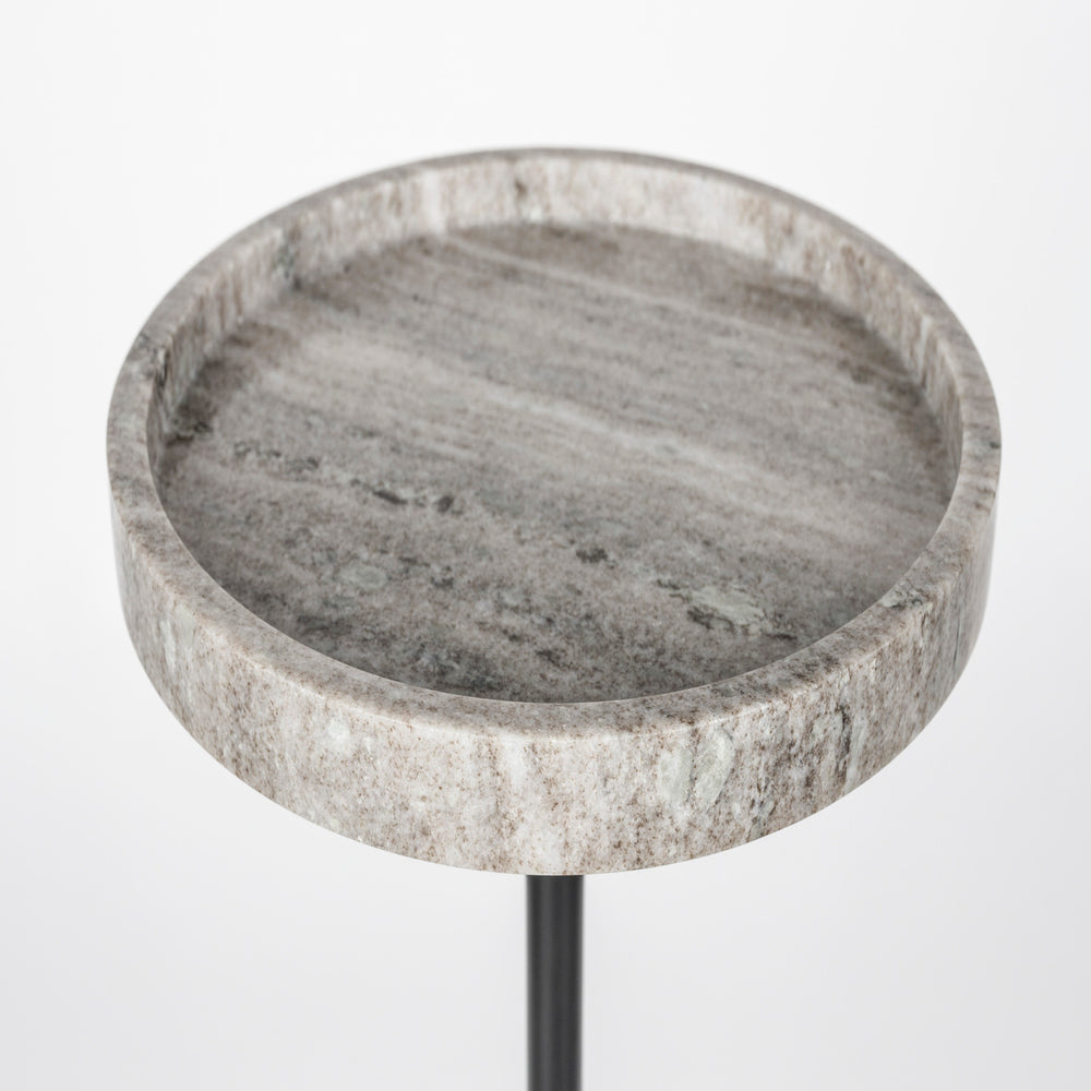 Cocktail Round Side Table - Black Zuiver 2
