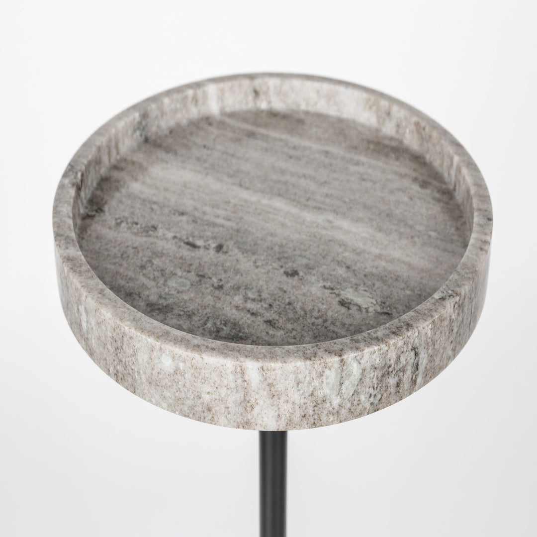 Cocktail Round Side Table - Black Zuiver 2